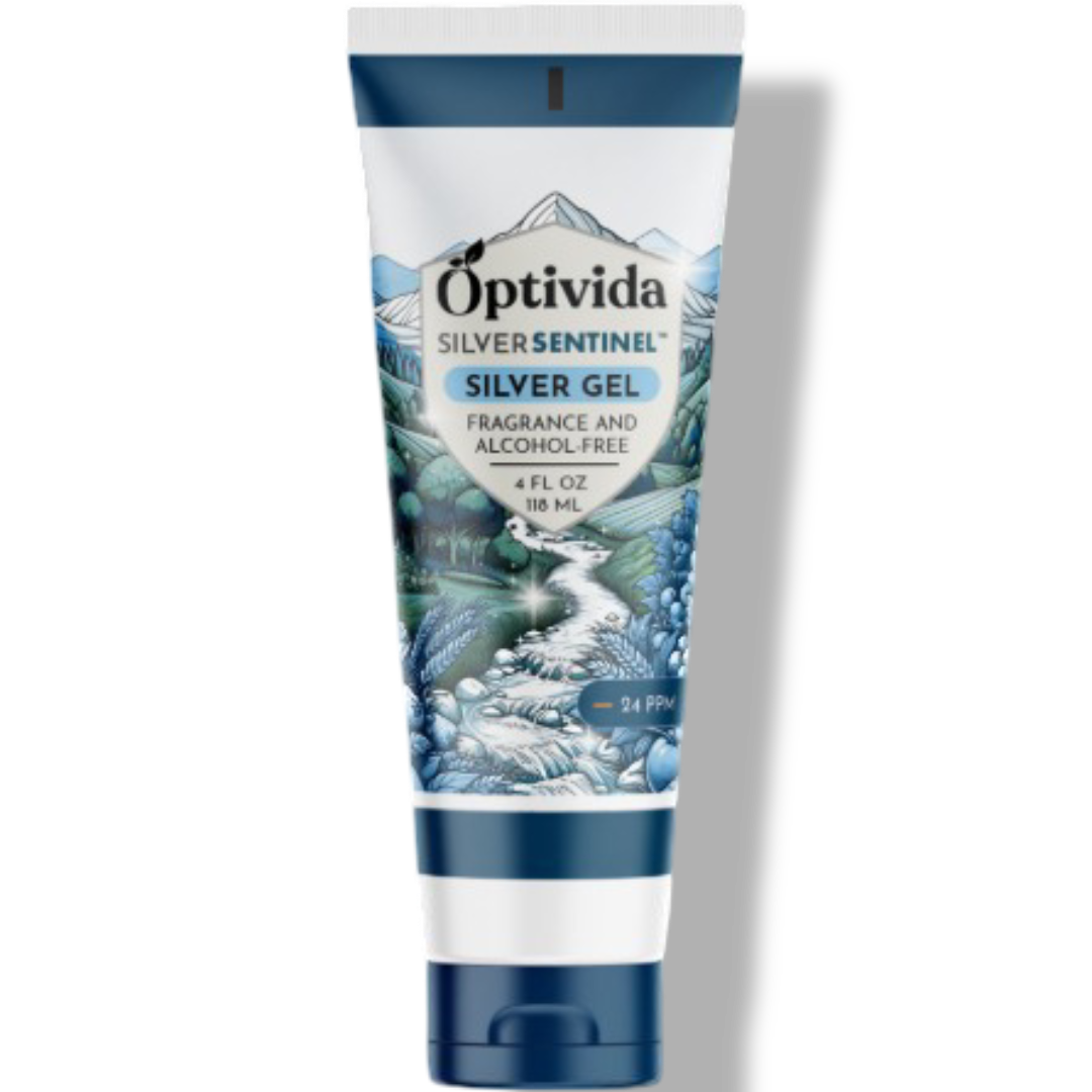 Nano Silver Gel | 24 PPM | 4oz Tube | All Skin Types