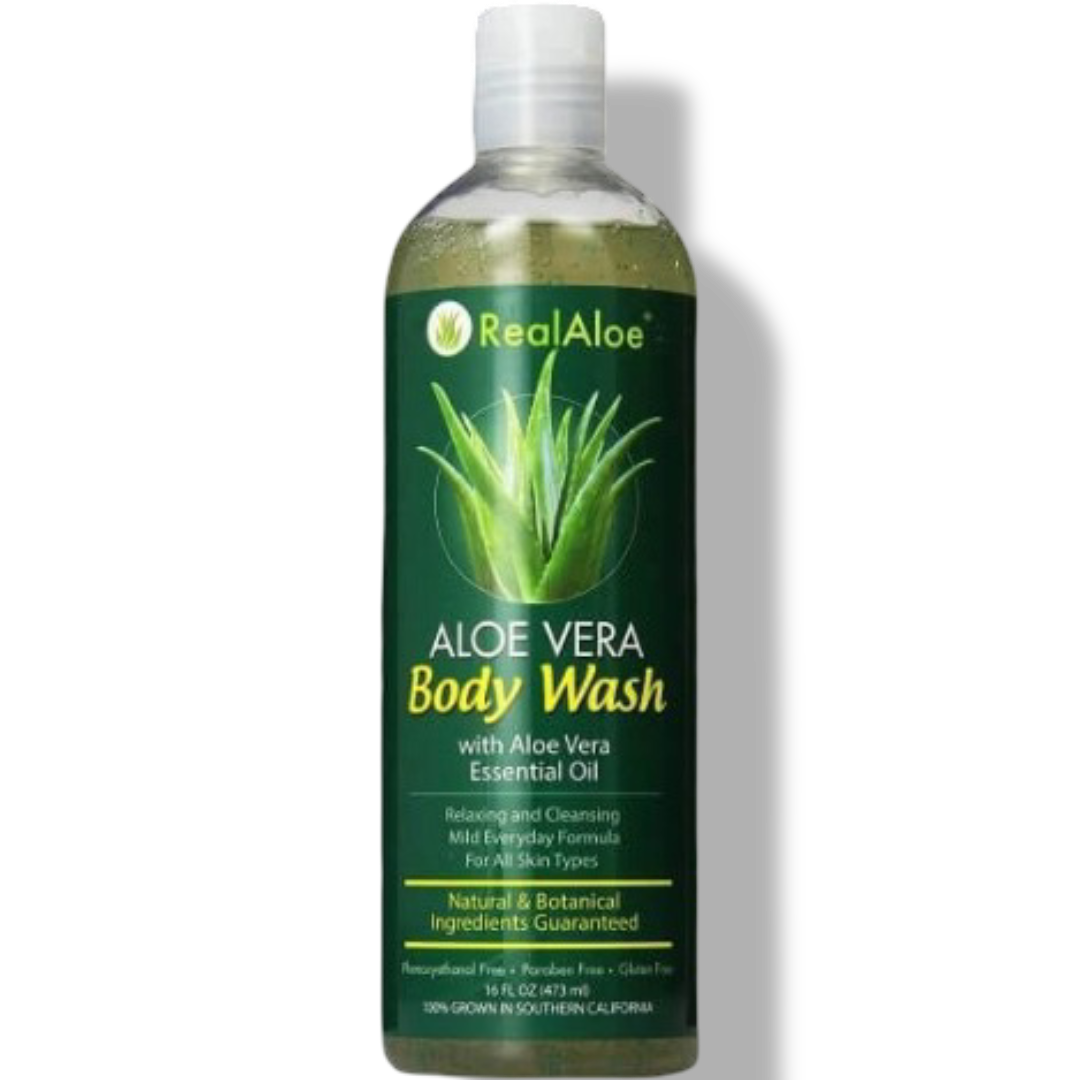 Aloe Vera Body Wash | Plant-Based Daily Cleanse | Argan + Botanicals | 16 fl oz