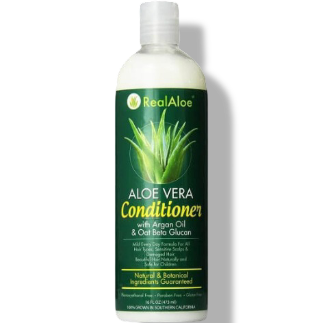 Aloe Vera Conditioner | Argan + Oat Beta Glucan + Lupine | 16 fl oz