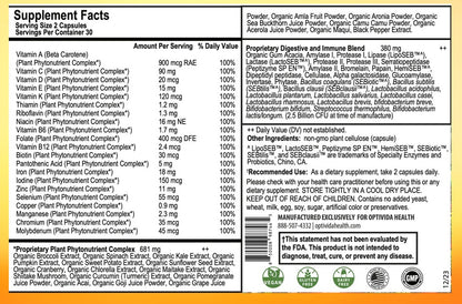 Basic Essentials® | Whole-Food Daily Multivitamin + Probiotics + Enzymes