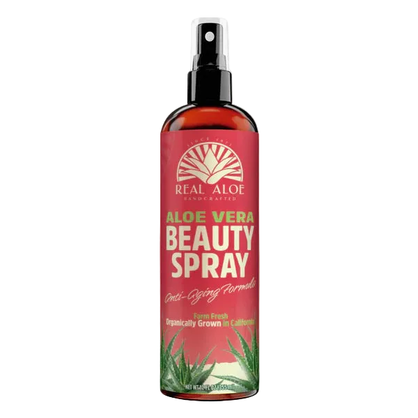 Real Aloe Beauty Spray | Toning Mist + pH Restore + Tremella | 30 Servings