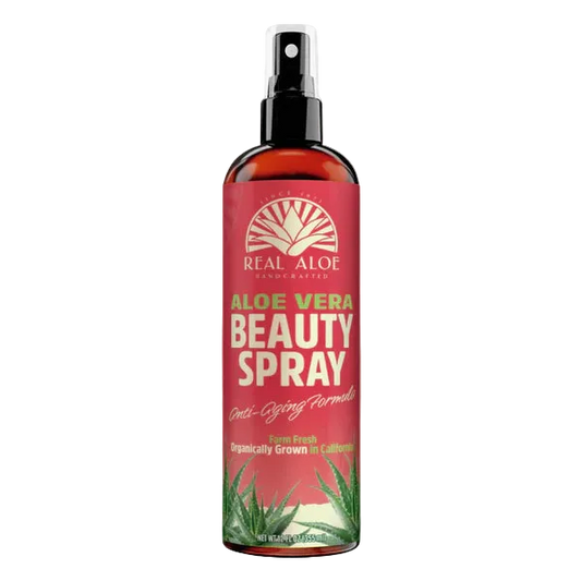 Real Aloe Beauty Spray | Toning Mist + pH Restore + Tremella | 30 Servings