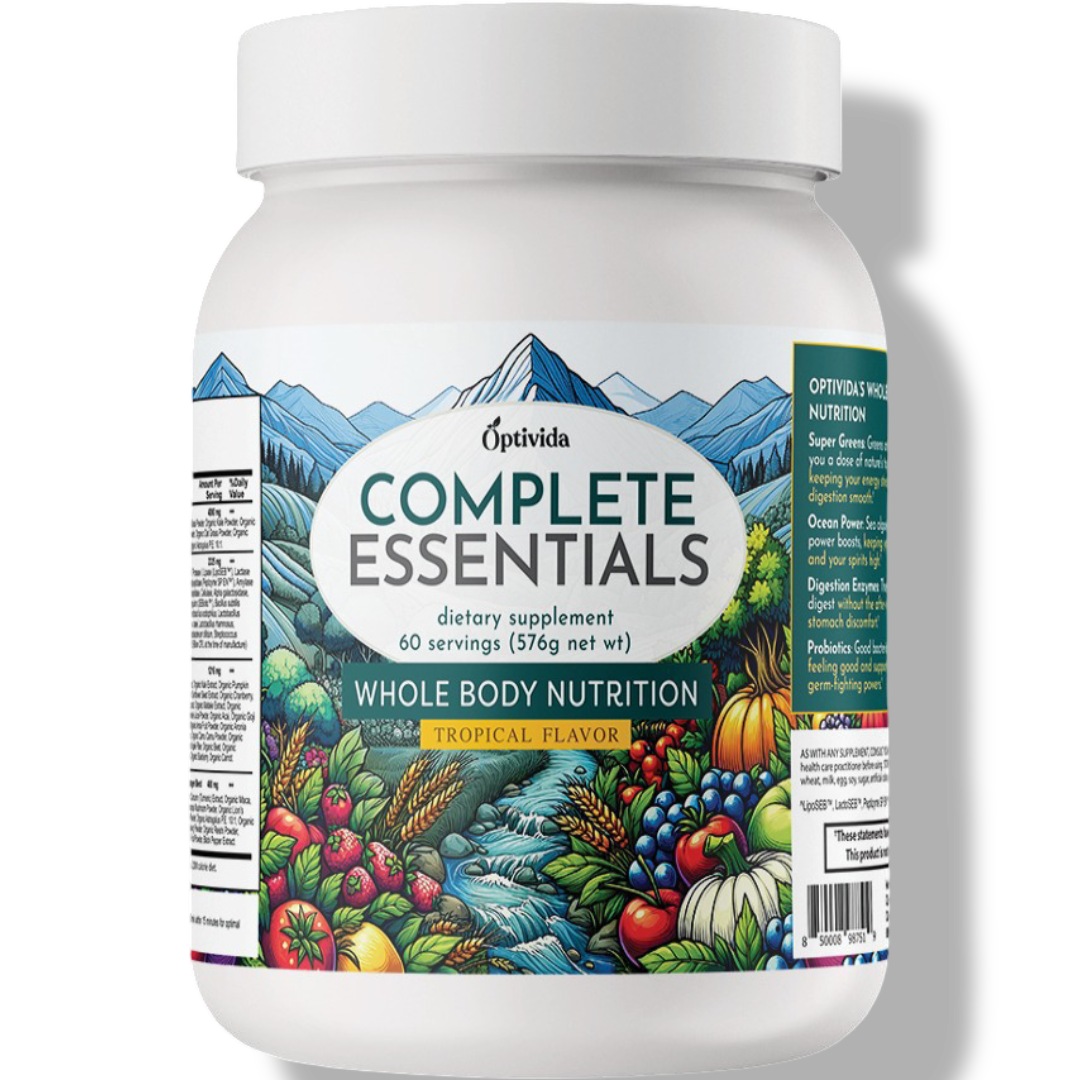 Complete Essentials® | Multivitamin, Minerals, Probiotics, Enzymes + Greens | 60 Servings