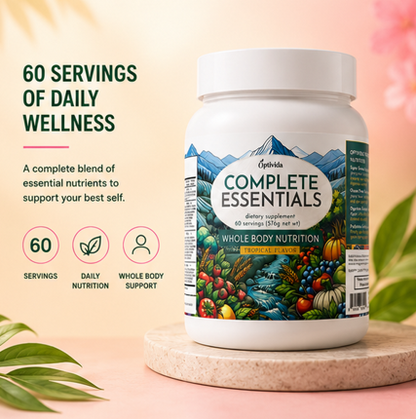 Complete Essentials® | Multivitamin, Minerals, Probiotics, Enzymes + Greens | 60 Servings