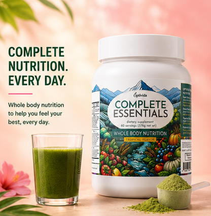 Complete Essentials® | Multivitamin, Minerals, Probiotics, Enzymes + Greens | 60 Servings