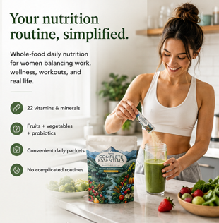 Complete Essentials® Organic Multivitamin Drink Mix | 30 Servings