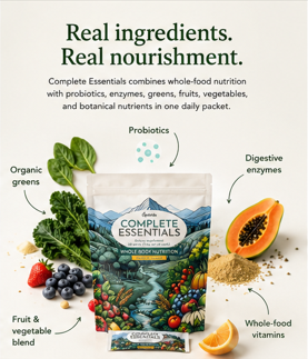 Complete Essentials® Organic Multivitamin Drink Mix | 30 Servings