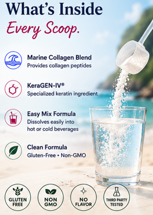 Marine Collagen Peptides with KeraGEN-IV® | Skin, Hair & Nail Support