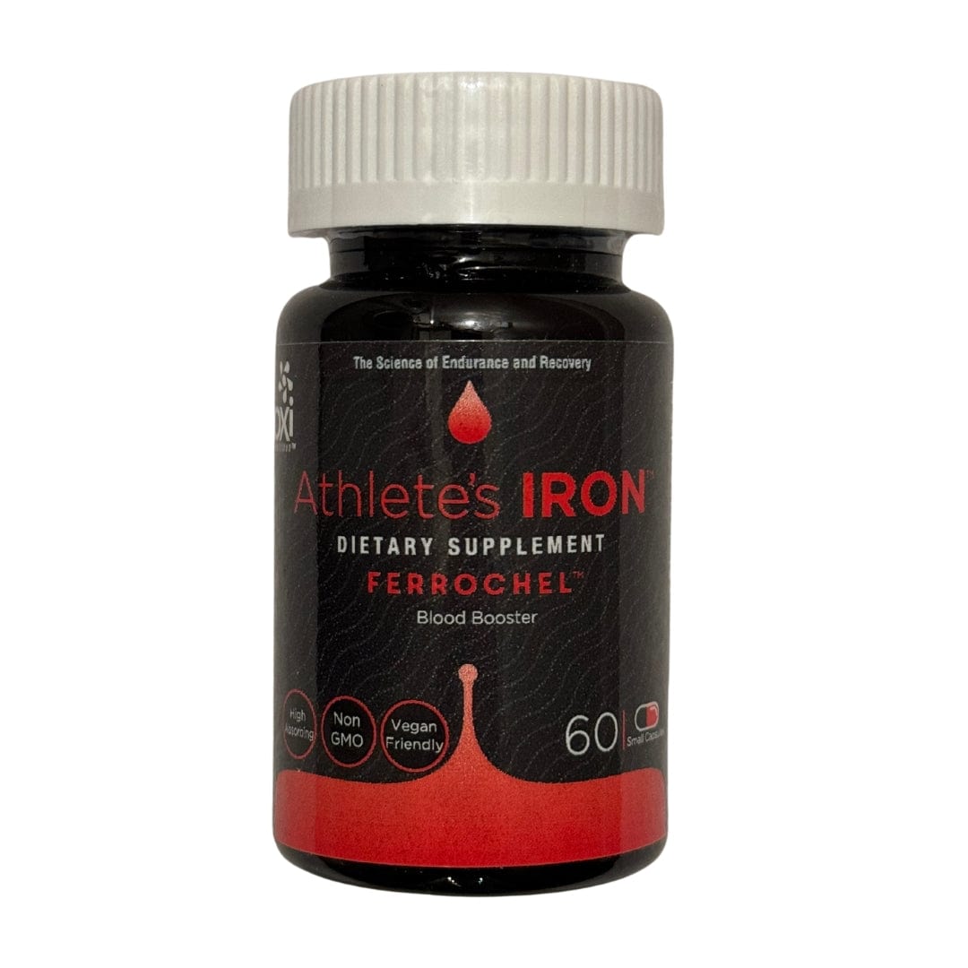 Moxi Nutrition Athlete's Iron Ferrochel, 60 vegan capsules