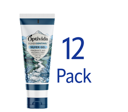 Nano Silver Topical Gel  4 Ounce Tubes | 12 Tubes
