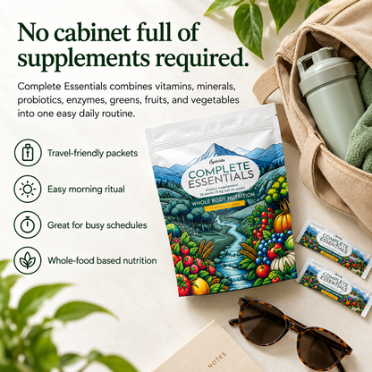 Optivida Complete Essentials green drink