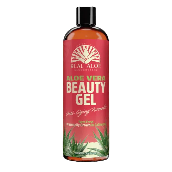 Real Aloe Beauty Gel | Tremella + Hyaluronic Acid + Biotin | 30 Servings