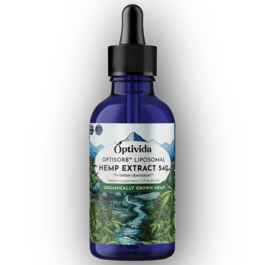 Pure Hemp Extract 540 | Patented Liposomal Delivery | 60ml