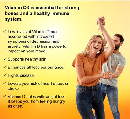 Organic Vitamin D3 | 3  Pack